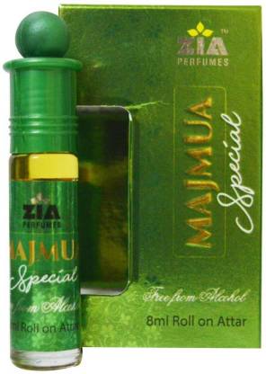ZIA Attar MAJMUA SPECIAL | Exclusive Ittar | Alcohol Free Perfume Oil 8ML