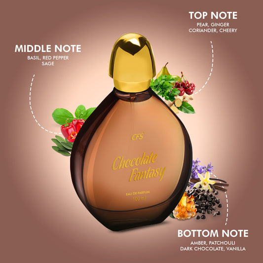CFS Chocolate Fantasy Eau de Parfum 100ml fragrance notes