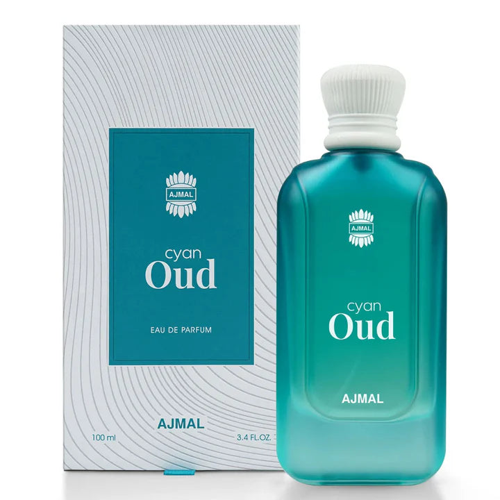 Ajmal Cyan Oud Eau De Parfum For Unisex Long Lasting Perfume
