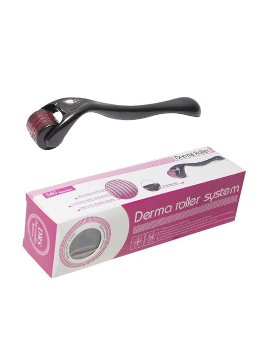 Derma Roller 0.5Mm 540 Micro Needles For Hair Growth, Acne Scars Removal & Easy To Use Roller For Men & Women