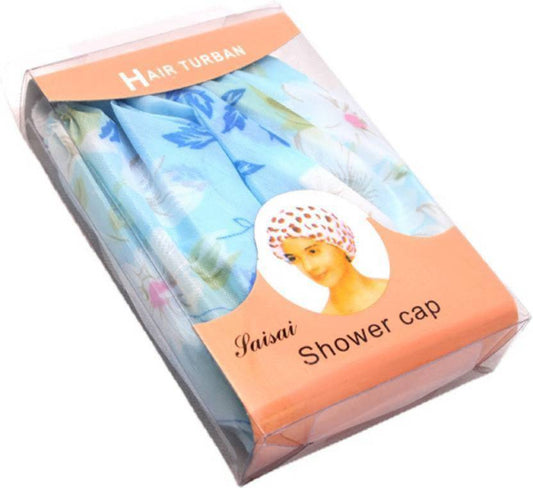 Marvel Products Reusable Waterproof Elastic Eva Free-Size Bathroom Shower Caps Bath Reusable Shower Cap For Women And Girl'S (Multi-Color)