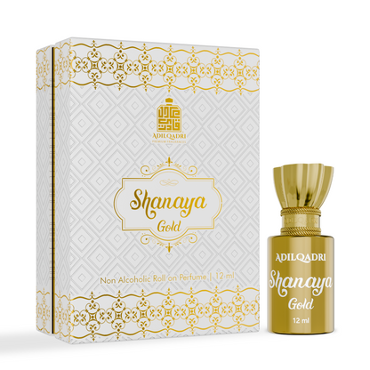Adil Qadri Shanaya Gold Luxury Attar Perfume 5.5 ML