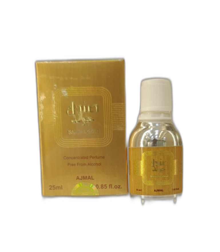 Ajmal Sandal Gold for Men and Women, 25 ml