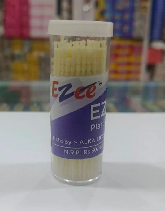 Ezee Plastic Toothpick 100Pc