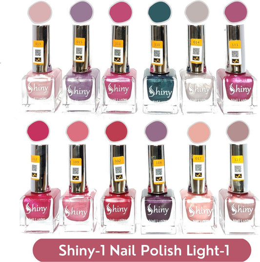 Shop Shiny Light- 1 Nail Polish Shiny- 1 (Pack of 12, 9.9ML Each)