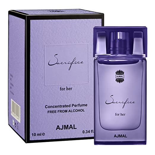 Ajmal Sacrifice For Her Concentrated Floral Perfume Free From Alcohol (10 ml)