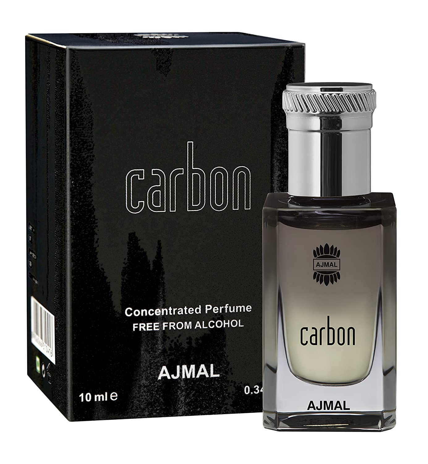 Ajmal Carbon Concentrated Citrus Perfume Free From Alcohol For Men (10 ml)