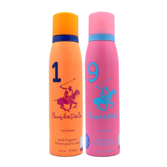 BHPC Sport 1 And 9 Pack Of 2 Lasting Deodorants For Women 150ML Each