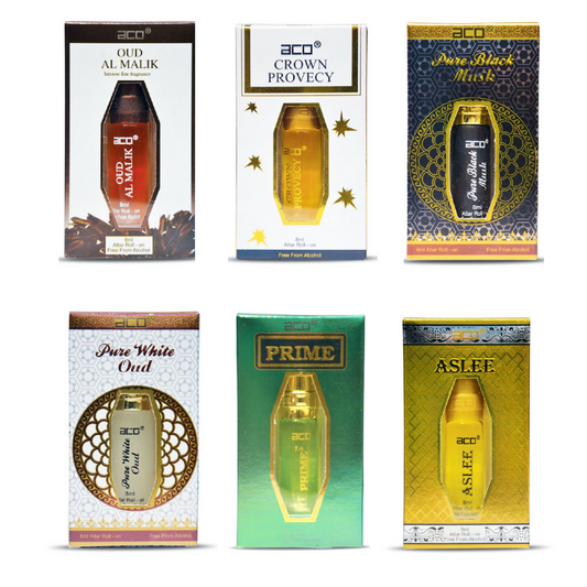 Shop Aco Ramzan Kareem Special 8ML Attars Giftset (Pack of 6)