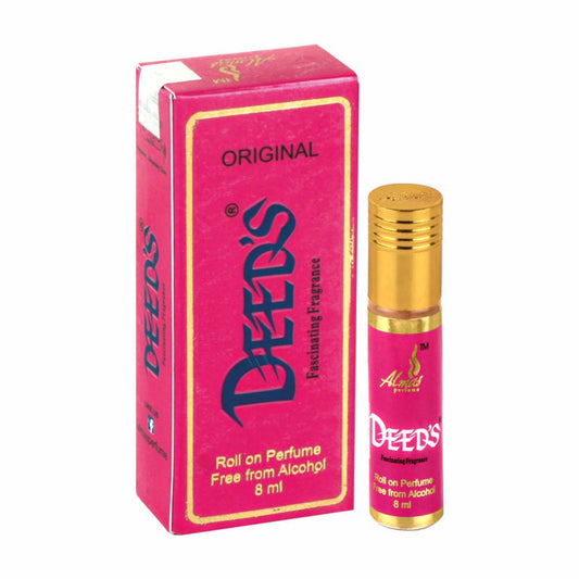 Shop Almas Attar  DEEDS RED | Economy Ittar | Alcohol Free Perfume Oil 8ML