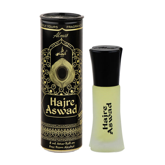 Shop Almas Attar  HAJRE ASWAD | Exclusive Tina Ittar | Alcohol Free Perfume Oil 8ML