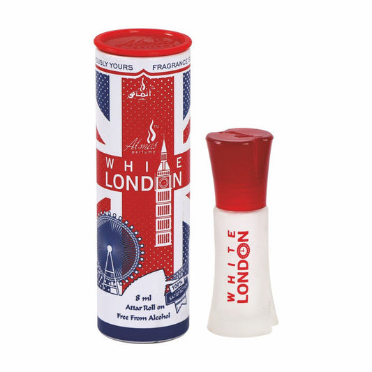 Shop Almas Attar  WHITE LONDON | Exclusive Tina Ittar | Alcohol Free Perfume Oil 8ML