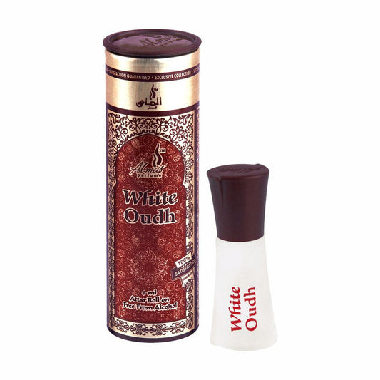 Shop Almas Attar  WHITE OUDH | Exclusive Tina Ittar | Alcohol Free Perfume Oil 8ML