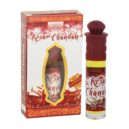 Shop Almas Attar  KESAR CHANDAN | Platinum Ittar | Alcohol Free Perfume Oil 8ML