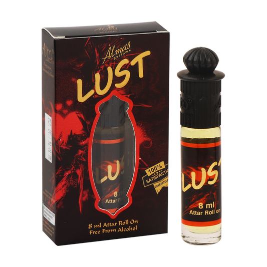 Shop Almas Attar  LUST | Silver Ittar | Alcohol Free Perfume Oil 8ML