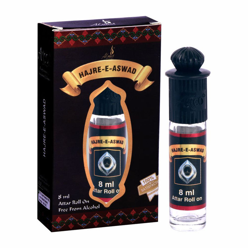 Shop Almas Attar  HAJRE ASWAD | Taj Ittar | Alcohol Free Perfume Oil 8ML