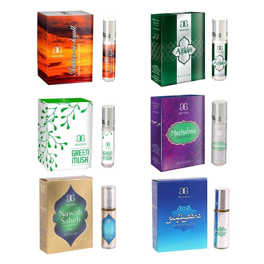 Shop Arochem Eidi Eidiyah Special 6ML Attars Giftset (Pack of 6)