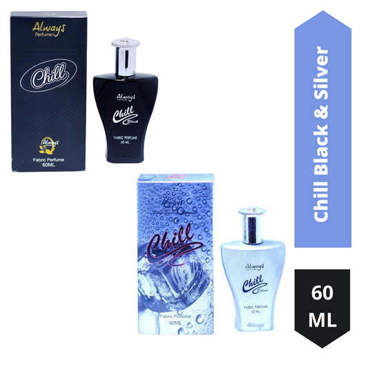 Shop Always Chill Black and Chill Silver 60Ml Each (Pack of 2)