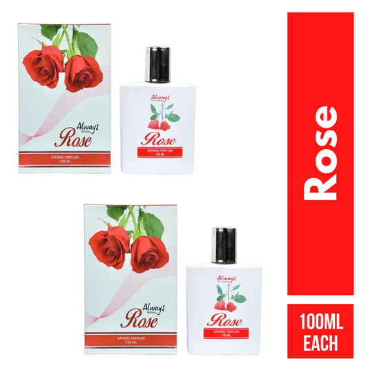 Always Rose Perfume 100ML Each (Pack of 2)