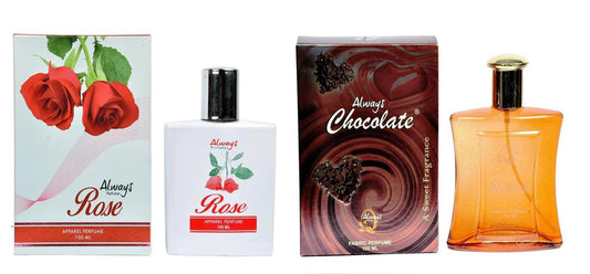 Always Rose & Chocolate Perfume 100ML Each (Pack of 2)