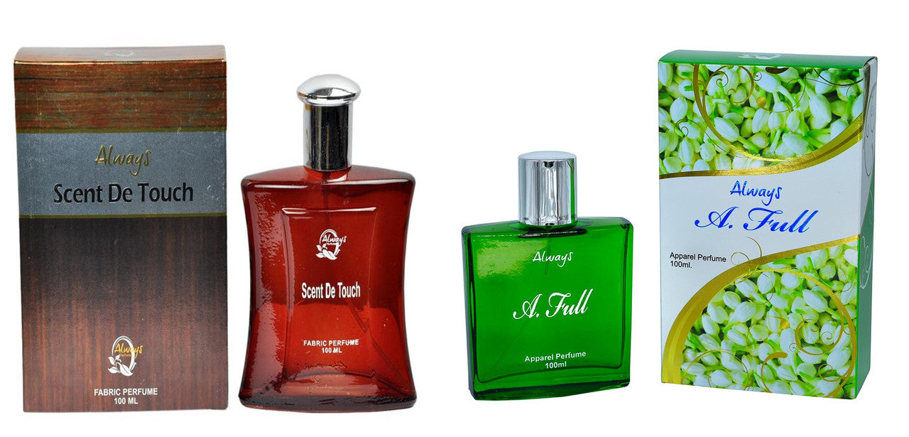 Always Scent De Touch & A Full Perfume 100ML Each (Pack of 2)