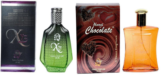 Always XYZ & Chocolate Perfume 100ML Each (Pack of 2)