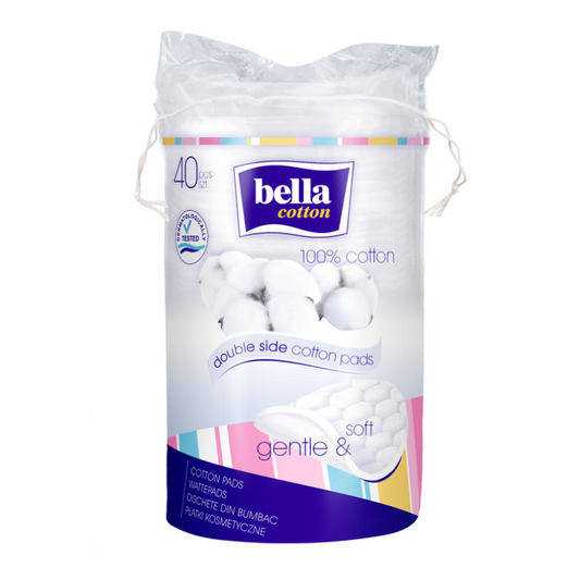 Bella Cotton Pads Oval 40 Pcs
