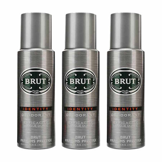 Shop Brut Identity Pack Of 3 DeodorantsåÊForåÊMen