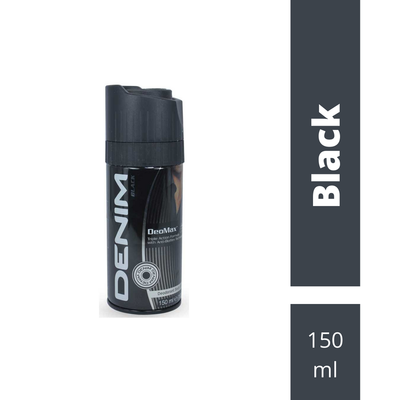 Shop Denim Black Deodorant Body Spray 150ml
