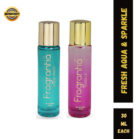 Fragrantia Gift Set No 1 ( Aqua Fresh and Sparkle ) 30ml each.