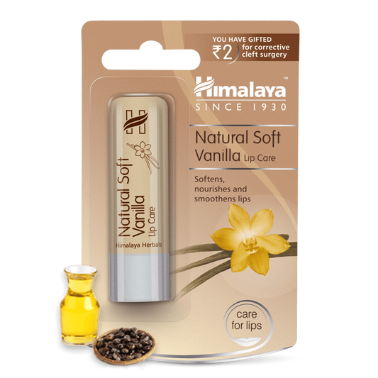 Shop Himalaya Natural Soft Vanilla Lip Balm 4.5 g
