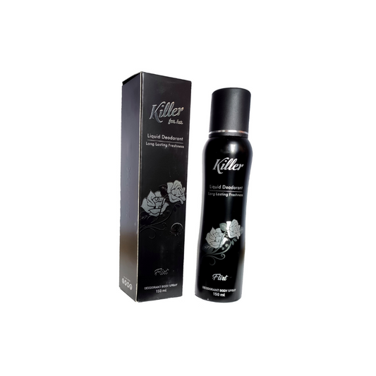 Killer Flirt Liquid Deodorant Body Spray for Women 150ML