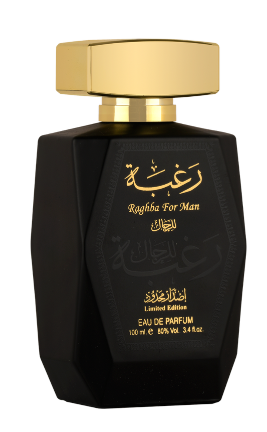 LATTAFA Raghba for Men Eau De Parfum - Natural Spray 100 ML