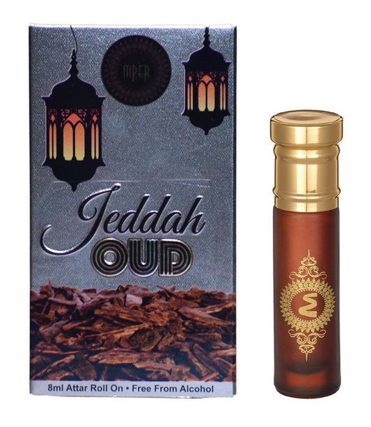 Shop Madni Jeddah Oud Economic Attar 8ML