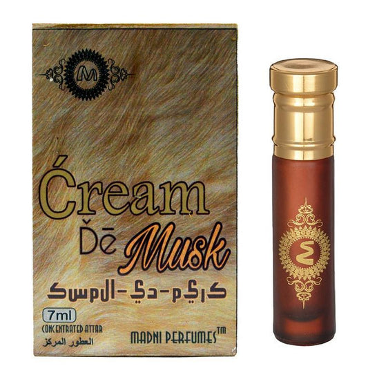 Shop Madni Cream De Musk Attar 7ML