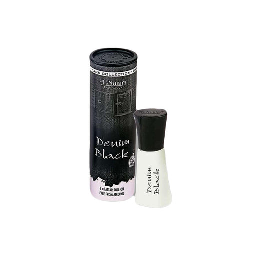 Shop Al-Nuaim Attar Denim Black Exclusive Ittar 6ML