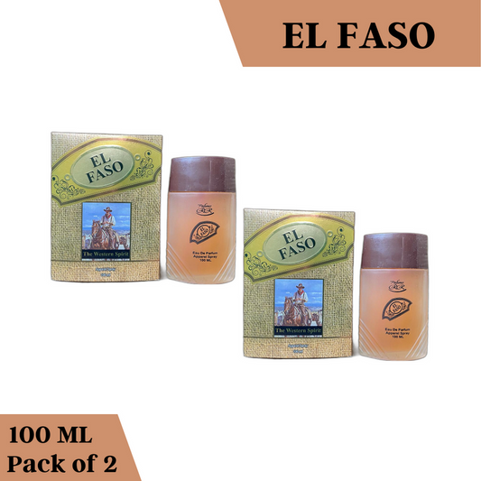 Ricky Ricado El Faso Perfume 100ml Each (Pack of 2)