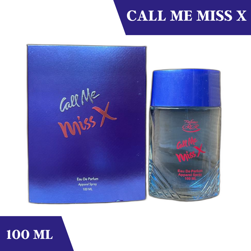 Ricky Ricado Call Me Miss X Perfume 100ml