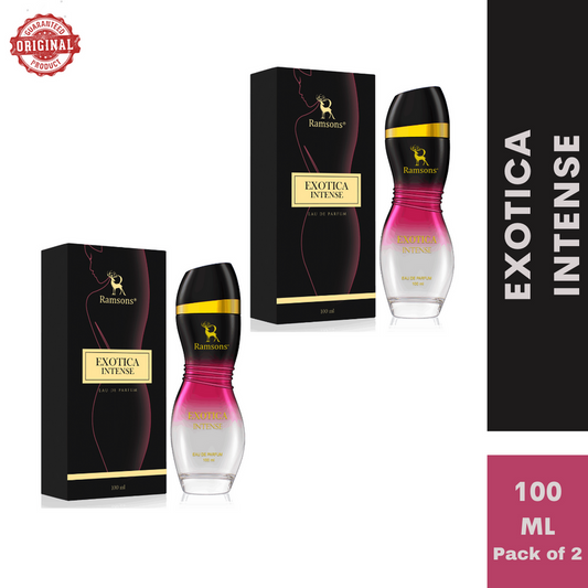 Shop Ramsons Exotica Intense Eau De Parfum 100ml Each (Pack of 2)