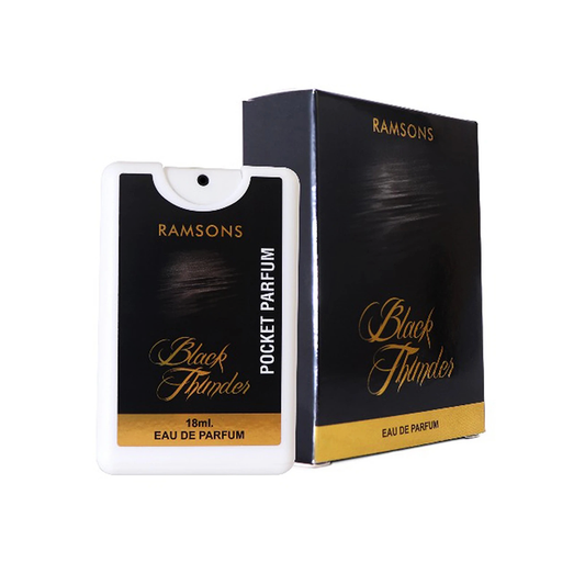 Shop Ramsons Black Thunder Pocket Perfume 18ML