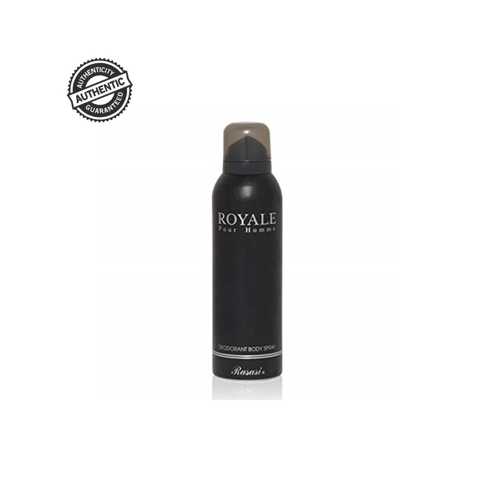 Shop Rasasi Royale Pour Homme Deodorant Spray 200ML