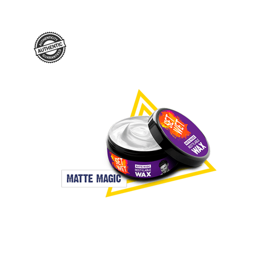 Shop Set Wet Matte Hair Styling Wax for Men Hair Wax 60GM
