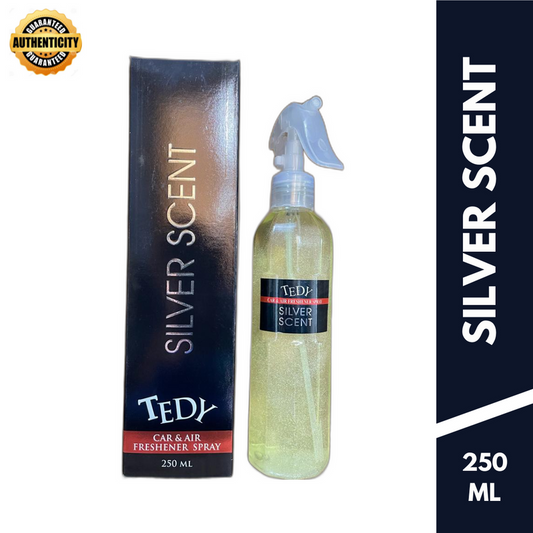 DSP Tedy Silver Scent Car & Air Freshener Spray 250ml