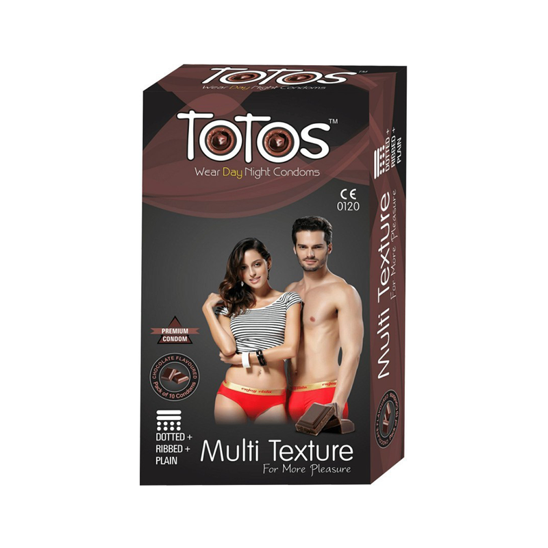 Shop TOTOS Chocolate Flavoured Condom 1PK12E