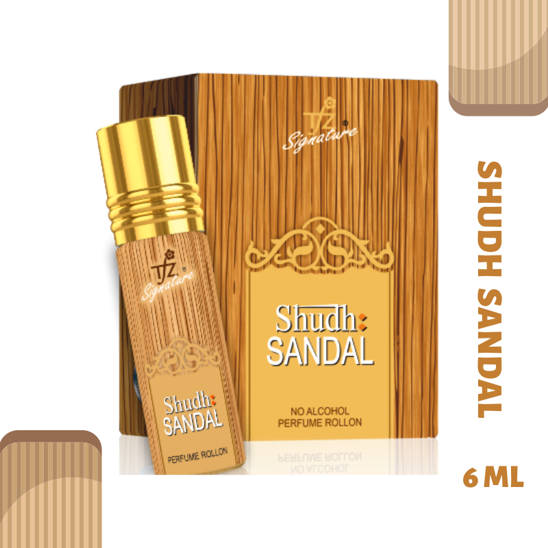 Shop TFZ Attar Shudh Sandal No Alcohol Perfume Roll on 6ml