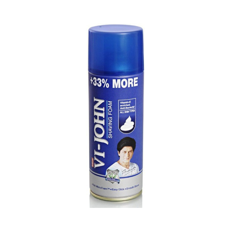 VI-JOHN SHAVING FOAM ALL SKIN TYPE 400 gm