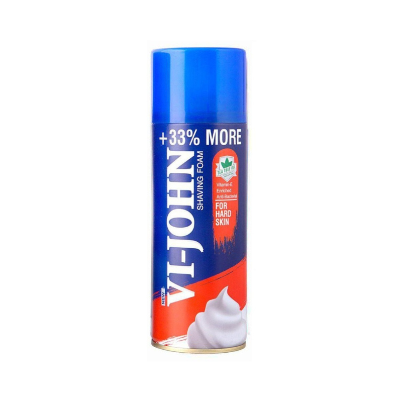 VI-JOHN SHAVING FOAM FOR HARD SKIN 400 gm