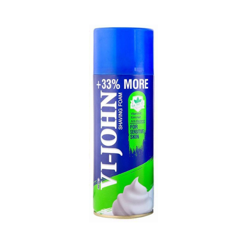 VI-JOHN SHAVING FOAM FOR SENSITIVE SKIN 400 gm