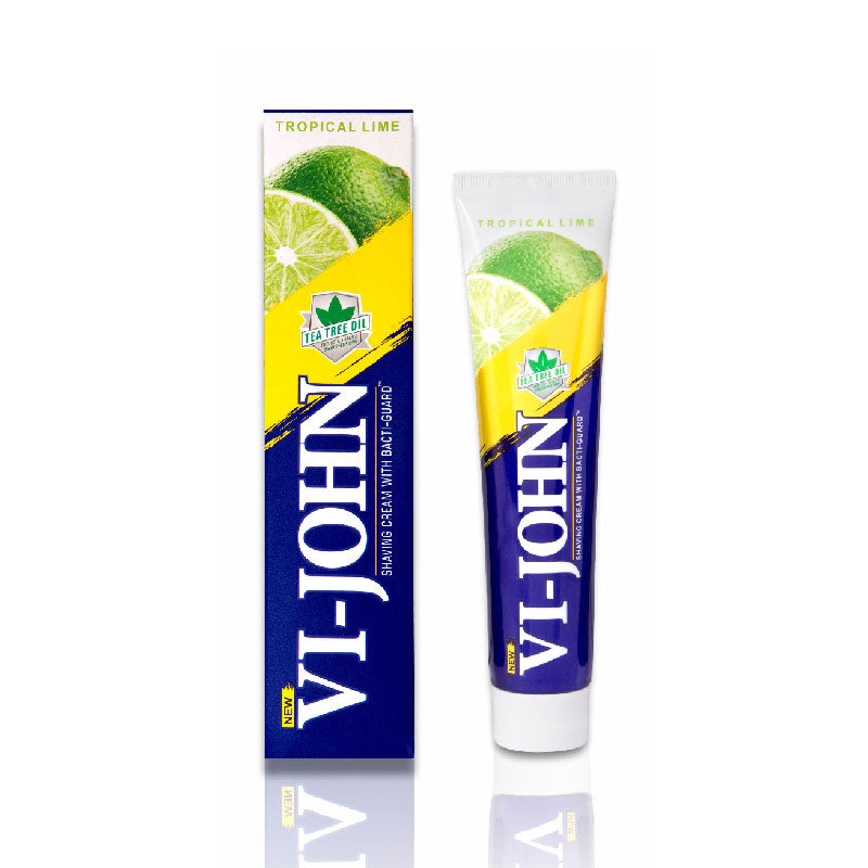 Shop Vi-John Tropical Lime Shaving Cream 125GM