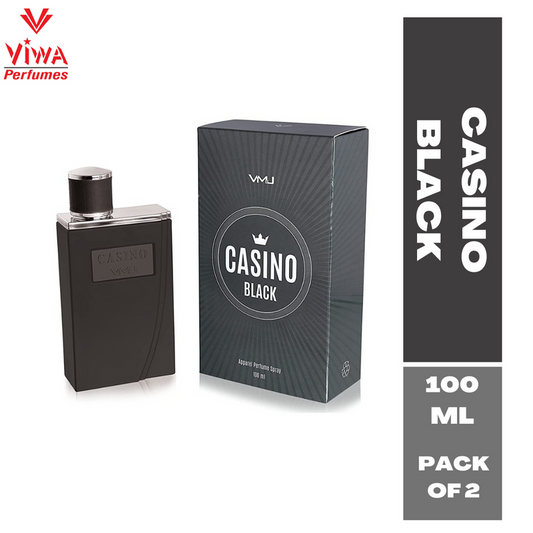 Shop VIWa Casino Black Apparel Perfume 100 ml Each (Pack of 2)